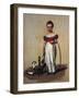 The Duke of Montpensier's as Child, Painting by Alexandre-Jean Dubois-Drahonet (1791-1834)-null-Framed Giclee Print