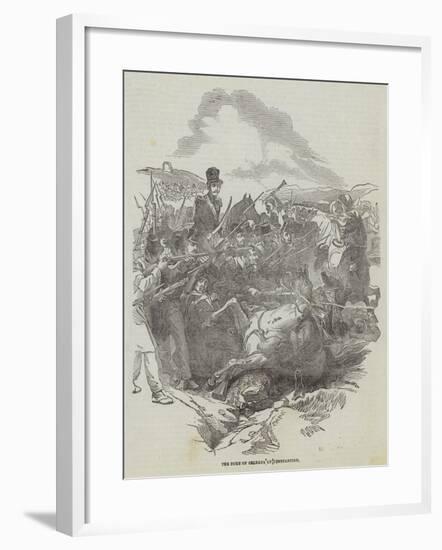 The Duke of Orleans at Constantine-null-Framed Giclee Print