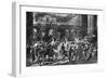 The Duke of Orleans Leaves the Royal Palace, Paris, 31st July 1830 (1882-188)-Antoine Charles Horace Vernet-Framed Giclee Print