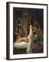 The Duke of Orléans Showing His Lover, C. 1826-Eugene Delacroix-Framed Giclee Print