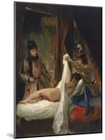 The Duke of Orléans Showing His Lover, C. 1826-Eugene Delacroix-Mounted Premium Giclee Print