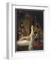 The Duke of Orléans Showing His Lover, C. 1826-Eugene Delacroix-Framed Giclee Print