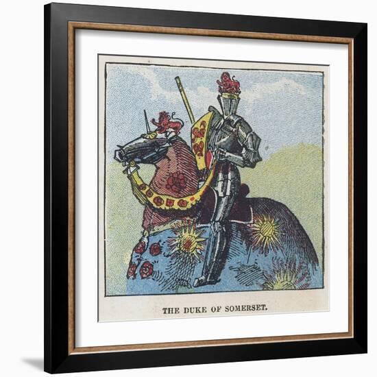 The Duke of Somerset-English School-Framed Giclee Print