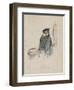 The Duke of Wellington, a Sketch by a Lady, Taken at Oxford 13 June 1834-null-Framed Giclee Print