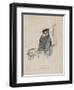 The Duke of Wellington, a Sketch by a Lady, Taken at Oxford 13 June 1834-null-Framed Giclee Print