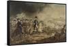 The Duke of Wellington and the Most Distinguished Officers at the Battle of Waterloo-William Heath-Framed Stretched Canvas