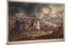 The Duke of Wellington and the Most Distinguished Officers at the Battle of Waterloo-William Heath-Mounted Giclee Print