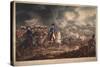 The Duke of Wellington and the Most Distinguished Officers at the Battle of Waterloo-William Heath-Stretched Canvas