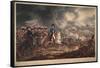 The Duke of Wellington and the Most Distinguished Officers at the Battle of Waterloo-William Heath-Framed Stretched Canvas