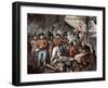 The Duke of Wellington at the Taking of Ciudad Rodrigo, Spain, Peninsular War, 1812-Joseph Constantine Stadler-Framed Giclee Print