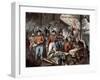 The Duke of Wellington at the Taking of Ciudad Rodrigo, Spain, Peninsular War, 1812-Joseph Constantine Stadler-Framed Giclee Print