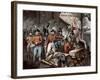 The Duke of Wellington at the Taking of Ciudad Rodrigo, Spain, Peninsular War, 1812-Joseph Constantine Stadler-Framed Giclee Print