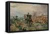 The Duke of Wellington at Waterloo-Robert Alexander Hillingford-Framed Stretched Canvas