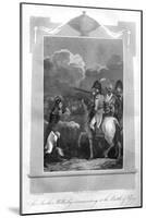 The Duke of Wellington Commanding at the Battle of Assaye, 1816-T Wallis-Mounted Giclee Print