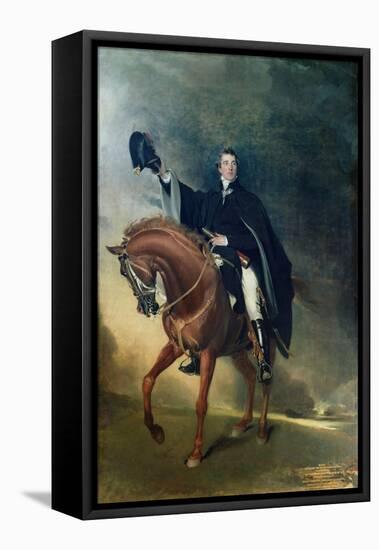 The Duke of Wellington-Thomas Lawrence-Framed Stretched Canvas