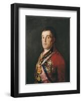 The Duke of Wellington-Francisco de Goya-Framed Art Print