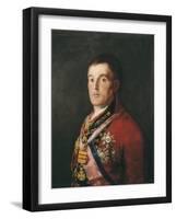 The Duke of Wellington-Francisco de Goya-Framed Art Print