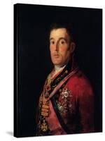 The Duke of Wellington-Francisco de Goya-Stretched Canvas