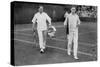 The Duke of York and His Doubles Partner Wing Commander Sir Louis Greig, Wimbledon 1926-null-Stretched Canvas