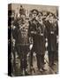 The Duke of York and Prince Henry Welcoming the Prince of Wales at Portsmouth, 1925-null-Stretched Canvas