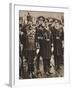 The Duke of York and Prince Henry Welcoming the Prince of Wales at Portsmouth, 1925-null-Framed Photographic Print