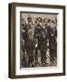 The Duke of York and Prince Henry Welcoming the Prince of Wales at Portsmouth, 1925-null-Framed Photographic Print