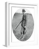 The Duke of York at a Shooting Party in 1922-null-Framed Giclee Print