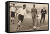 The Duke of York ,Charity Football Match, Tottenham Hotspurs and Corinthians, C1921-null-Framed Stretched Canvas