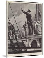 The Duke of York in Command of HMS Thrush-William Heysham Overend-Mounted Giclee Print