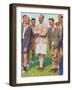 The Duke of York (Later George V) at 'The Duke of York's Boys' Camp, 1932-null-Framed Giclee Print