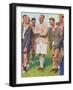 The Duke of York (Later George V) at 'The Duke of York's Boys' Camp, 1932-null-Framed Giclee Print