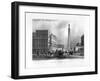 The Duke of York's Column, London, 19th Century-J Woods-Framed Giclee Print