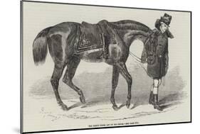 The Duke's Horse, Led by His Groom-Benjamin Herring-Mounted Giclee Print