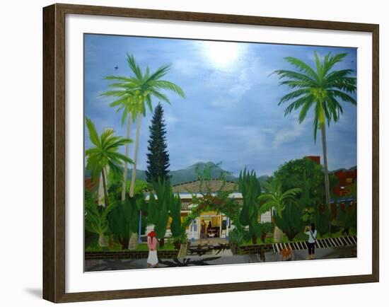 The Dulan Cafe, Taitung sugar factory, 2010-Timothy Nathan Joel-Framed Giclee Print