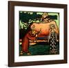 The Dulcimer Player, 1907-Wassily Kandinsky-Framed Giclee Print