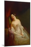 The Dull Story, 1843-44 (Oil on Canvas)-George Caleb Bingham-Mounted Giclee Print