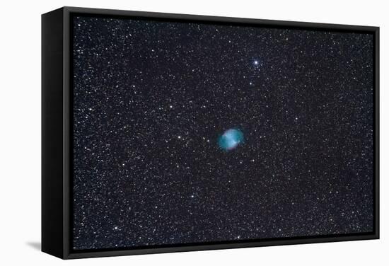 The Dumbbell Nebula, a Planetary Nebula in the Constellation Vulpecula-null-Framed Stretched Canvas