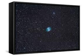 The Dumbbell Nebula, a Planetary Nebula in the Constellation Vulpecula-null-Framed Stretched Canvas