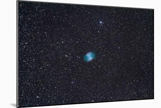 The Dumbbell Nebula, a Planetary Nebula in the Constellation Vulpecula-null-Mounted Photographic Print