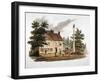 The Dun Cow Inn, Kensington, London, C1810-William Pickett-Framed Giclee Print