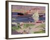 The Dunara Castle at Iona-Francis Campbell Boileau Cadell-Framed Giclee Print