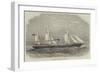 The Dundee Screw-Steamship Hibernia-Edwin Weedon-Framed Giclee Print