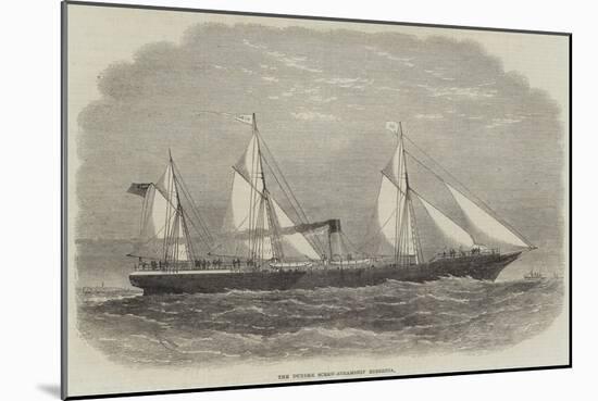 The Dundee Screw-Steamship Hibernia-Edwin Weedon-Mounted Giclee Print