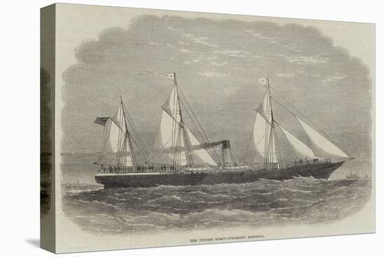 The Dundee Screw-Steamship Hibernia-Edwin Weedon-Stretched Canvas