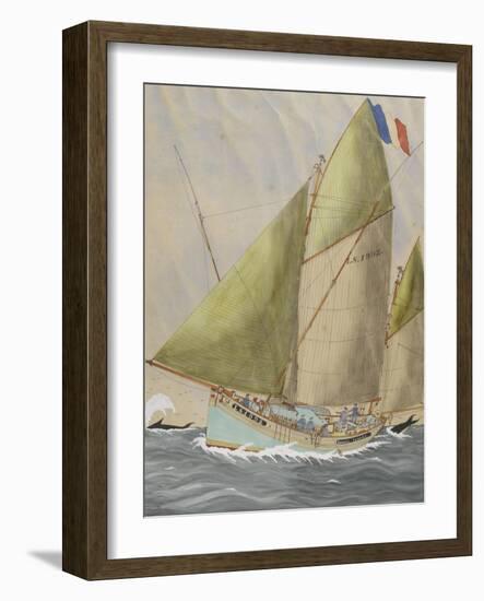 The Dundee: Yvonne Samuel, Port of Sables D'Olonne-null-Framed Giclee Print