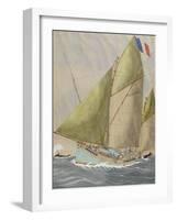 The Dundee: Yvonne Samuel, Port of Sables D'Olonne-null-Framed Giclee Print