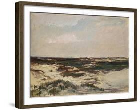 The Dunes at Camiers, 1871-Charles Francois Daubigny-Framed Giclee Print