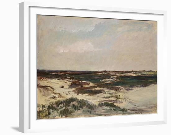 The Dunes at Camiers, 1871-Charles Francois Daubigny-Framed Giclee Print