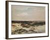 The Dunes at Camiers, 1871-Charles Francois Daubigny-Framed Giclee Print