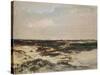 The Dunes at Camiers, 1871-Charles Francois Daubigny-Stretched Canvas